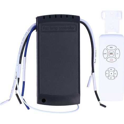 Télécommande sans fil pour ventilateur de plafond avec minuterie intelligente 85-265 V (1/5)