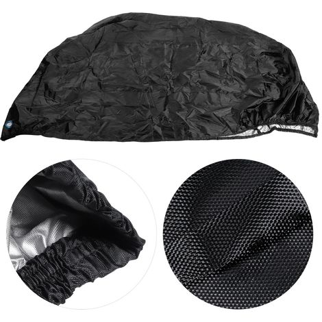 Housse Moto Imperméable Extérieure Protection Pluie Abri Vélo Moto Camionnette Garage Tente Antivol Couverture Motocyclette Résistante UV (1/5)