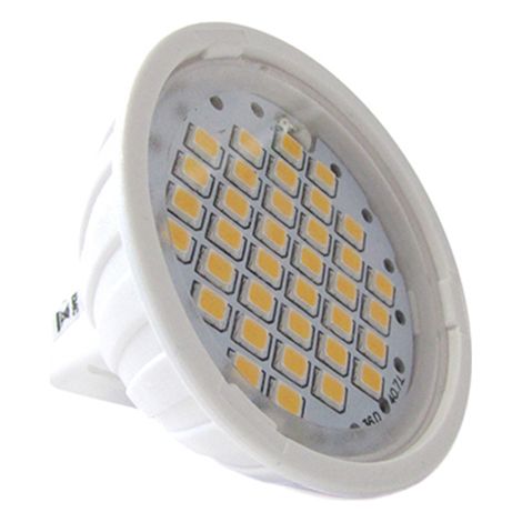 Faretto Lampadina LED GU5,3 MR16 3,5W=30W DC/AC 12V Bianco Freddo 36 SMD 2835 (1/3)