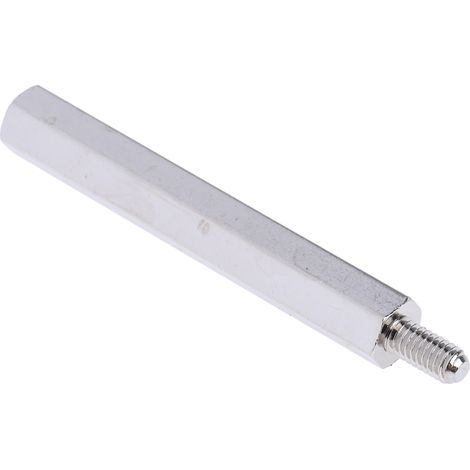 Entretoise filetée RS PRO, longueur 50mm, Mâle / Femelle, M4 x M4 ( Prix pour Sachet de 50 ) (1/3)