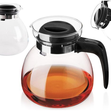 Glaskrug zum Aufbrühen und Servieren von Kaffee, Tee und Kräuteraufgüssen, 2,3 l (1/5)