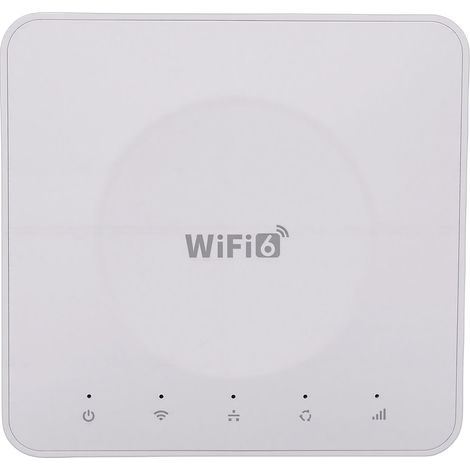 Routeur sans fil 4G CPE avec carte SIM, double port LAN et point d'accès Wi-Fi 6 pour les bandes B1, B3, B7, B8, B20, B38, B39, B40 et B41 (1/5)