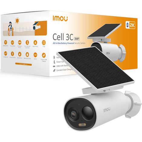 Imou Cell 3C All in One Capocorda Telecamera di Sicurezza IP Esterno 2304 x 1296 Pixel Soffitto Muro