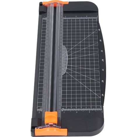 Coupe-papier 30 cm A4, outil de bureau, de loisirs créatifs et de scrapbooking avec règle latérale de sécurité (1/5)