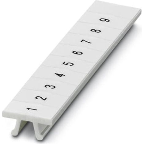 Repère pour blocs de jonction Phoenix Contact série ZB 5 LGS à utiliser avec Blocs terminal à rail DIN