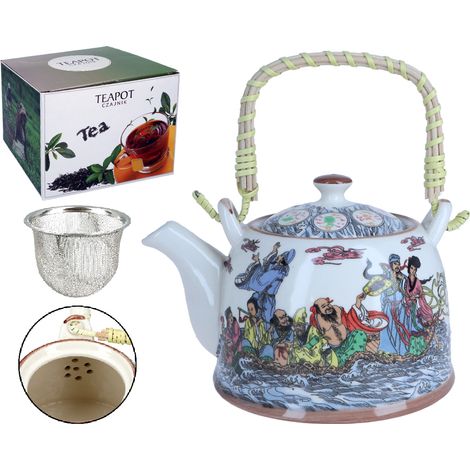 Bouilloire en céramique avec infuseur (1/5)