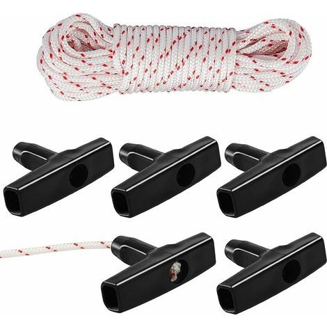 Pull Cord (3.5 mm x 10 m) with Pull Handle, Lawn Mower, Lawnmower, Chainsaw, Brushcutter, Universal Motor (1/5)