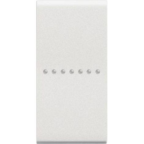 Copritasto comando assiale 1m Bianco Living Light bticino N4916