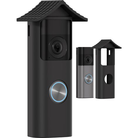 Coque de protection en silicone pour Battery Video Doorbell 2ème génération, compatible avec Battery Video Doorbell Plus/Pro 2ème génération, protège l'appareil photo de la pluie (1/5)