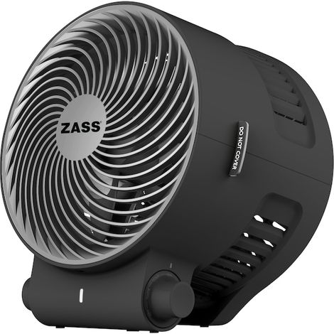 Chauffage soufflant électrique portable ZFH10 noir, puissance 2000 W, 2 niveaux de chauffage (1000 W et 2000 W), protection contre la surchauffe, silencieux (45 dB), fonction ventilation. (1/5)