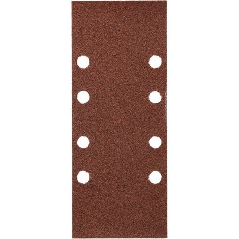 KWB lija rectangular gr-120 93x230 mm 8 agujeros 49818212 , Lija rectangular GR-120 93 x 230 mm 8 agujeros (pack 10) – ref. 49818212, un consumible de lijado diseñado para trabajos (1/2)
