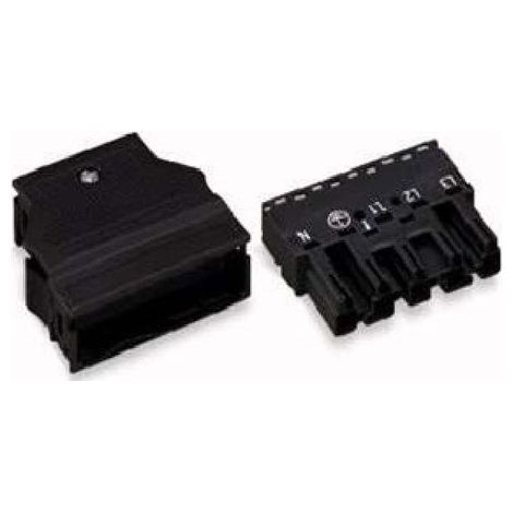 CONNECTEUR 2 X NOIR 0,5-4 MM² WAGO 770-115, PINCE LEUCHTEN, CONTACT TECHNIQUE, 770-115,4044918254441 WAGO KONTAKTTECHNIK