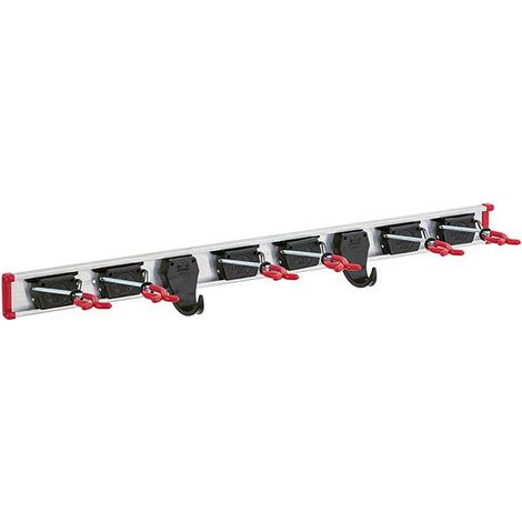 Juego de soportes para dispositivos mini Carril guía de 050 m con 6 soportes para dispositivos mini (1/3)