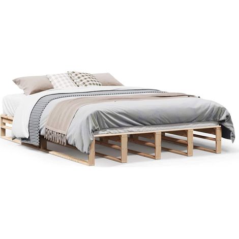 Maison Exclusive - Letto senza Materasso 120x190 cm in Legno Massello di Pino