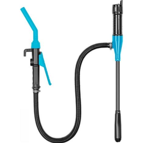 Pompe de transfert de carburant portable - Pompe à essence et à eau - Pompe à carburant - Pompe à eau - Pompe à essence - Pompe à siphon pour huile et eau - Pompe d'aspiration puissante - Plastique - (1/5)