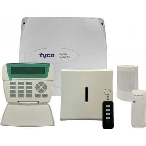 Kit que contiene: Unidad central Absoluta 630 ampliable de 6 a 30 zonas + BKB-LCD + BW-PGH + BW-RCH + BW-MCB + BW-802  Código BENTEL. ABS630-KW