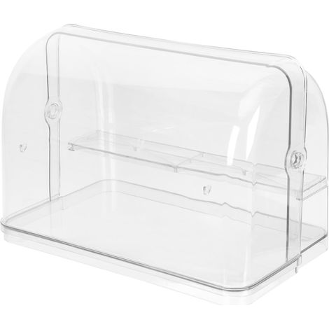 Boîte de Rangement Transparente pour Figurines, Vitrine Modèle en Plastique (1/5)