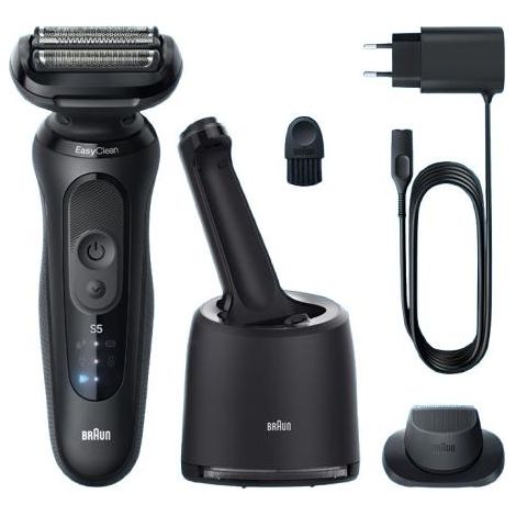 Braun Series 5 52-N7200cc Máquina de afeitar de láminas Recortadora Negro