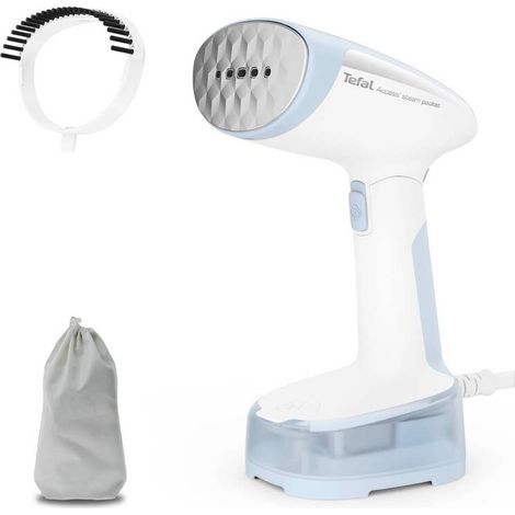 [GEBRAUCHT] B-Ware Tefal Dampfbügeleisen Steamer Access Steam Pocket 1300W Blau Weiß mit Pinsel (1/2)