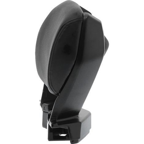 Coussin de dossier arrière moto en simili cuir noir, repose-reins pour Yamaha Nmax155 2020, amortisseur de confort (1/5)