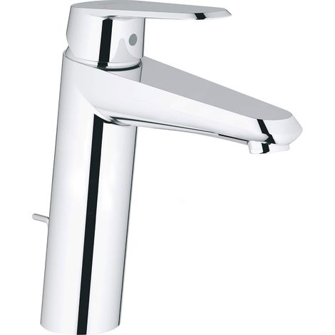GROHE Mitigeur lavabo Eurodisc Cosmopolitan Ohm taille M, Chrome avec vidage (1/3)