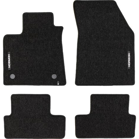 Tapis de Sol de Voiture pour Renault Megane IV 2016-2024 Velours Noir 4Pcs (1/5)