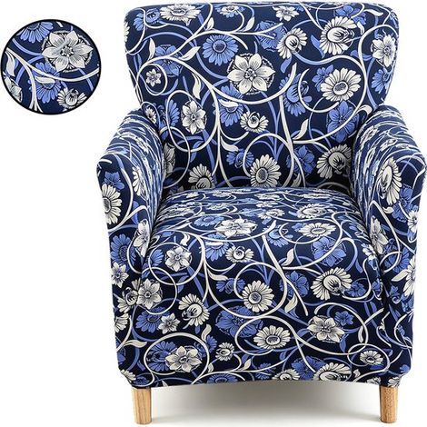 Funda para silla, Funda elástica para silla, Funda extraíble para silla, Funda para sillones de banquete/lectura, sillas de comedor (1/5)