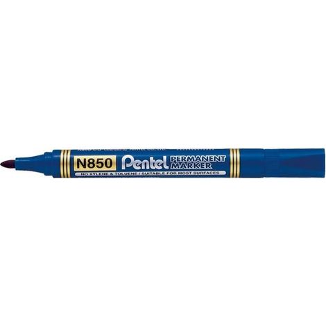 Pentel N850 marcador permanente Azul 12 pieza(s)