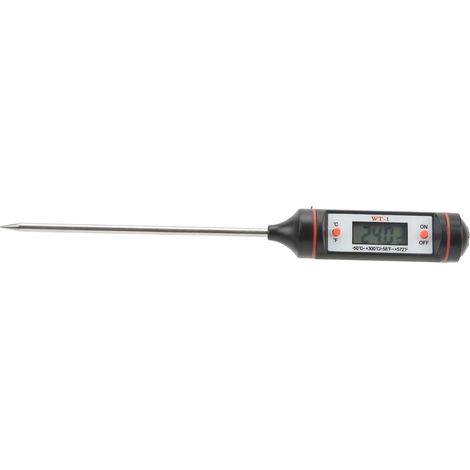 Thermomètre précis pour climatisation auto, sonde résistante aux rayures, ABS facile à utiliser, indicateur de température véhicule (1/5)