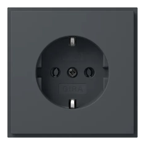 Gira Presa SCHUKO (IP20) Gira TX44 Antracite [418867], 4188 67