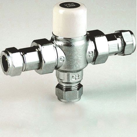 AKW TMV2-TMV3 Thermostatic Blending Valve 22mm - Chrome