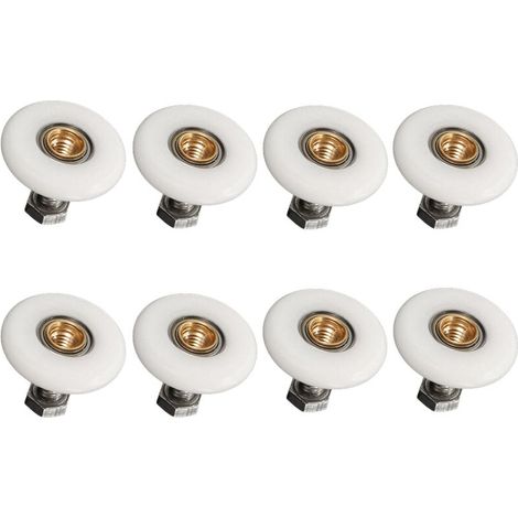 rodillos de repuesto para puerta de ducha de 19 mm para baño. (1/5)
