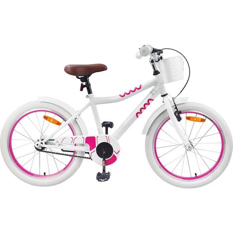 Teenpull – Kinderfahrrad 18 Zoll für 5-7 Jahre alt Weiß (1/5)