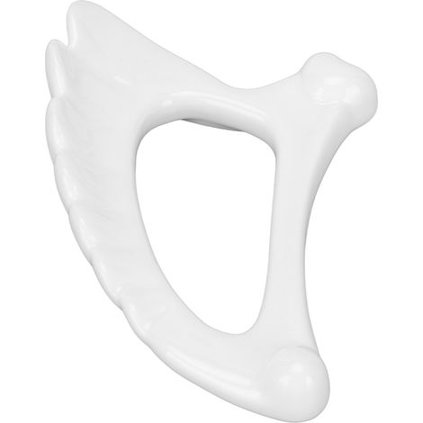 Gua Sha en céramique pour modeler le corps, outil de massage thérapeutique, planche de raclage musculaire pour jambes et bras, coffret de soin physique. (1/5)