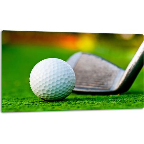 Tabla de cortar de vidrio de 52x30 cm para golf (1/5)