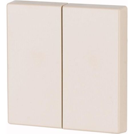 Bouton à bascule double I/0 couleur argent brillant 000172998 EATON CWIZ 02/42