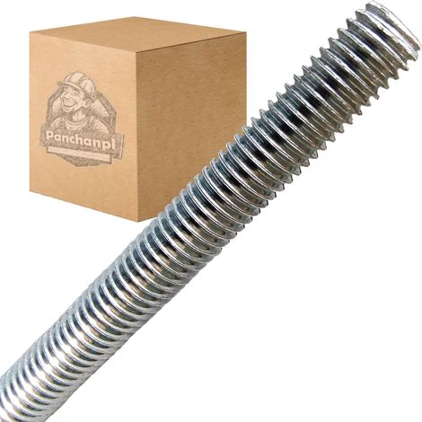 Gewindestange DIN 975 Klasse 4.8 ZN M22 x 1000, 1 Stück (1/3)