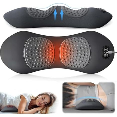 Appareil massage dos électrique 3 en 1 – Traction, levage, vibration, chaleur – Pour cou, épaules – Soulagement (1/5)