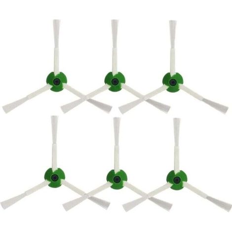 6pcs Side Brush Accessories for iRobot Roomba e/i/j Series Combo J7+ j7 E5 E6 E7, for MUMU Robot Vacuum Cleaner
