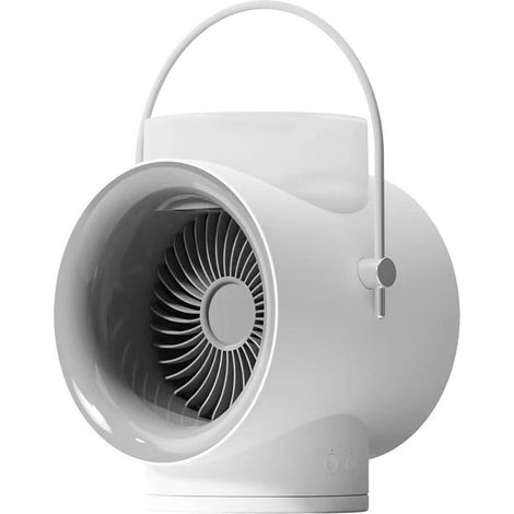 350-ml-Mini-Luftkühler mit zwei Nebelstufen, Aromatherapie, 3 Gebläsestufen, Nachtlicht, 4000-mAh-Akku, Tischventilator für Zuhause oder Büro (1/3)