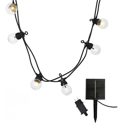 Guirlande connectable PARTY CLEAR 40 globes 14,7M (1/5)