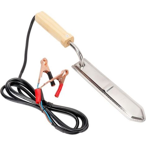 Couteau à Désoperculer au Miel électrique Grattoir à Miel Coupe équipement Apicole 12V (1/4)