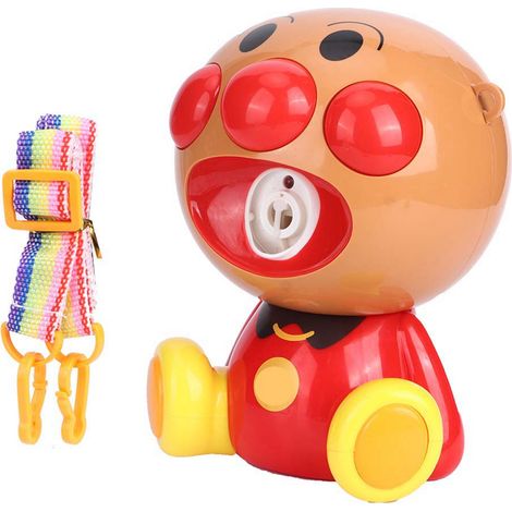 Machine à bulles automatique clown avec musique et lumières, souffleur d'eau savonneux électrique d'extérieur, jouet cadeau pour enfants (filles et garçons). (1/5)