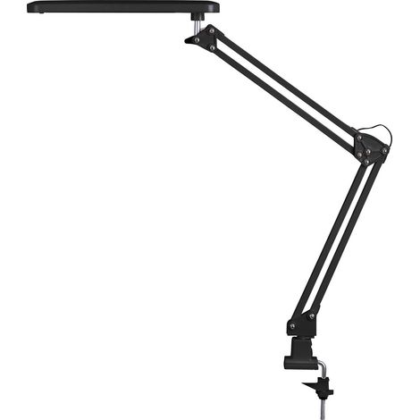 Lampada da tavolo a morsetto nera LED 6W Raul Rabalux (1/3)