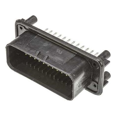Connettore AmpSeal femmina 35 vie nero da circuito stampato