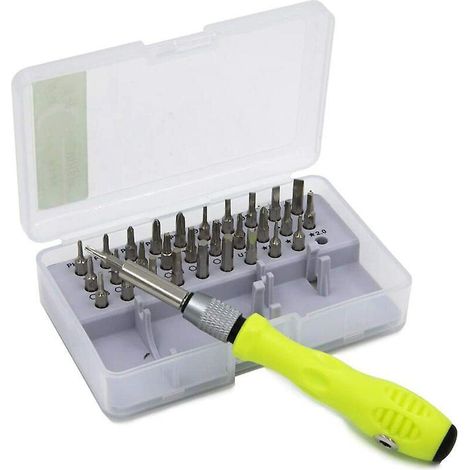 kit Professionnel De Tournevis 32 En 1 Avec 30 Embouts Et Un Axe Extensible Pour Appareil Lectroniques (1/5)