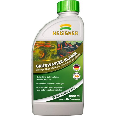 Heissner Teichpflege "GRÜNWASSER-KLÄRER", 1000ml