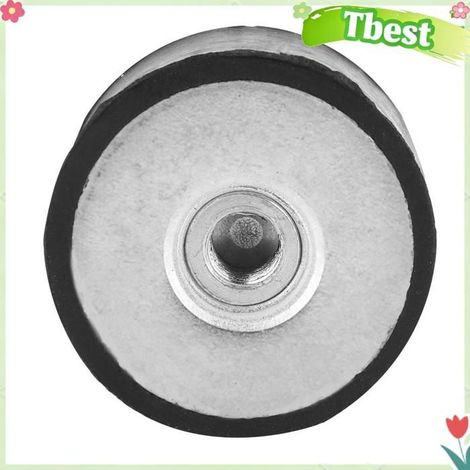 Tbest Isolateur de canette Amortisseur d'isolateur de bobine en caoutchouc Non toxique, Anti-vibration, 4 pièces auto amortisseur (1/5)