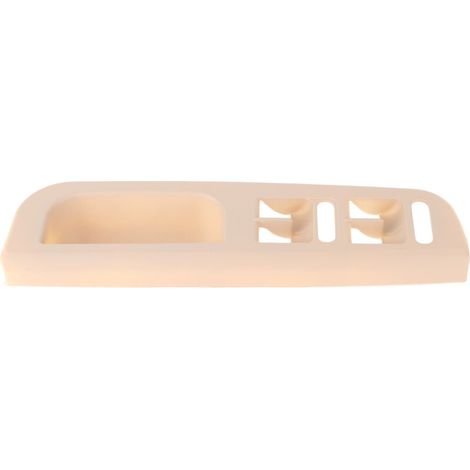 Pannello di controllo, cornice interruttore principale alzacristalli. Pannello di controllo interruttore principale alzacristalli facile da installare, piacevole al tatto (Beige) (1/4)