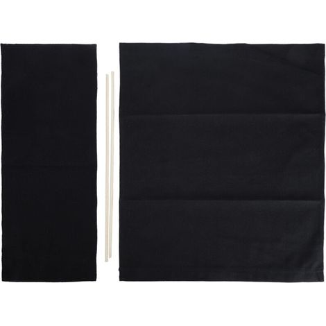 1 Set Director Chair Canvas Replacement Seat Cloth Home Supplies Furniture AccessoriesBlack (1/5)